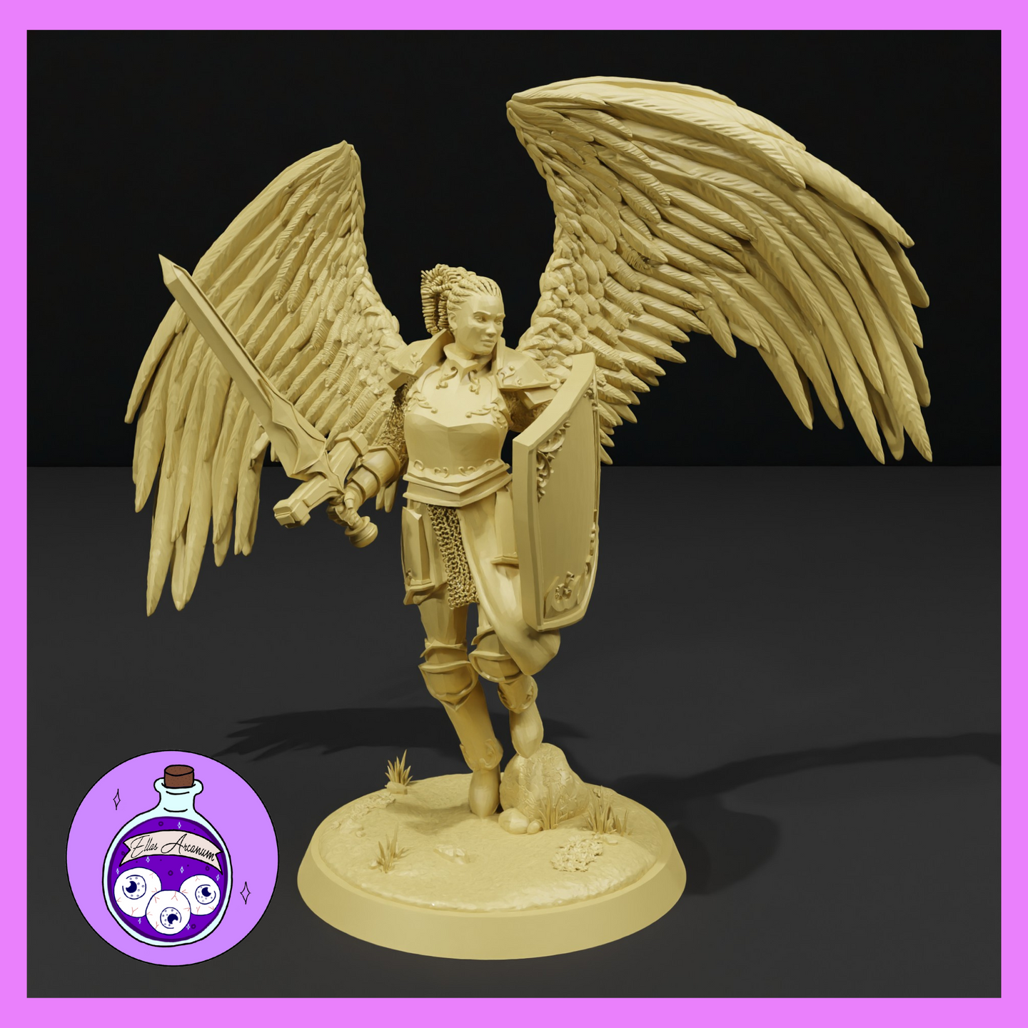 Aasimar Cleric by Ella's Arcanum Minis