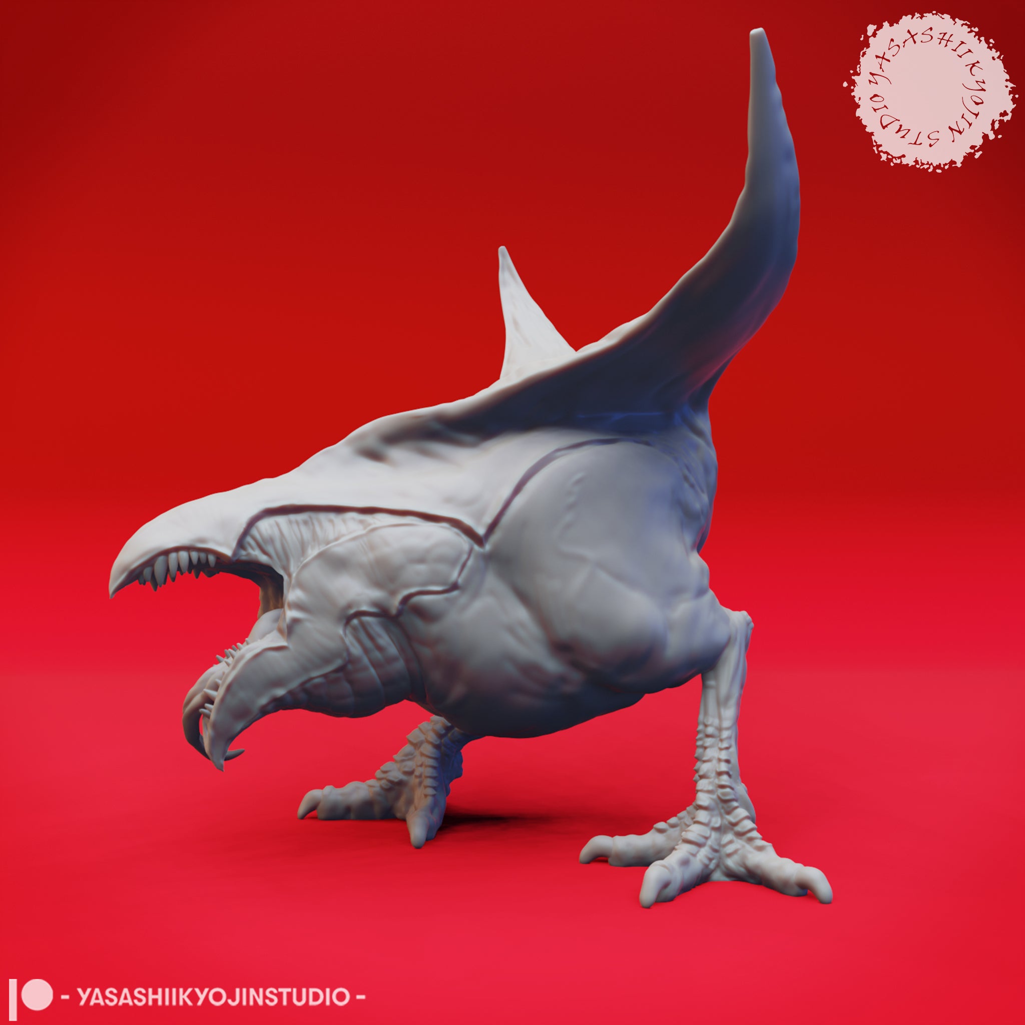 Abyssal Chicken 02 by Yasashii Kyojin Studios