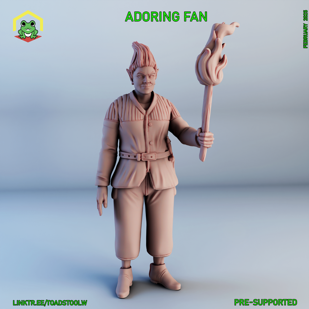 Adoring Fan by The Toadstool Weaver