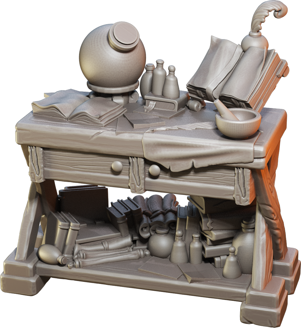 Alchemist's Table by Great Grimoire
