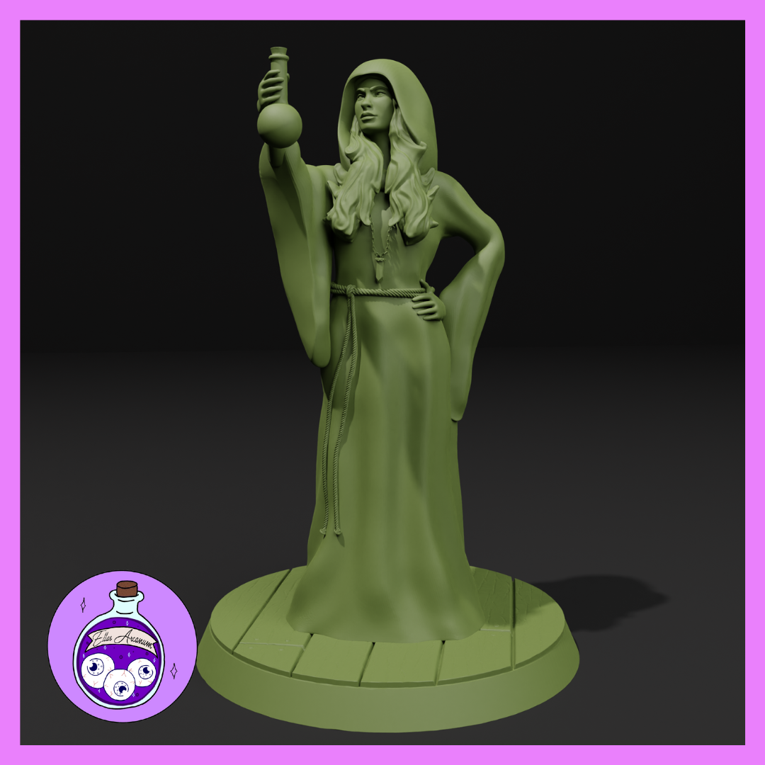 Alchemist Witch by Ella's Arcanum Minis