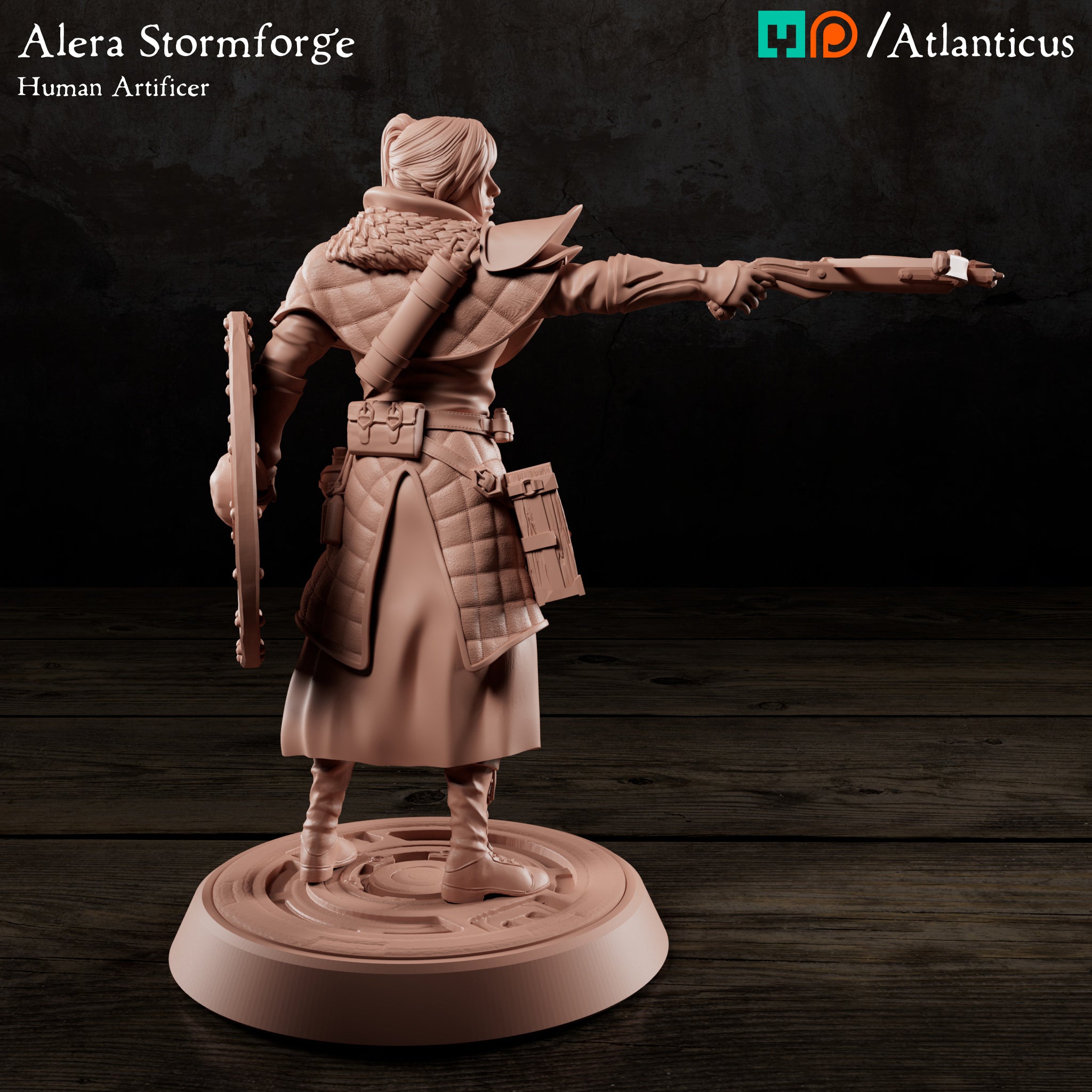 Ein Führer - アリシャス・ブラット Alera Stormforge w/Hand Crossbow | D&D Miniature – MitzNSimz