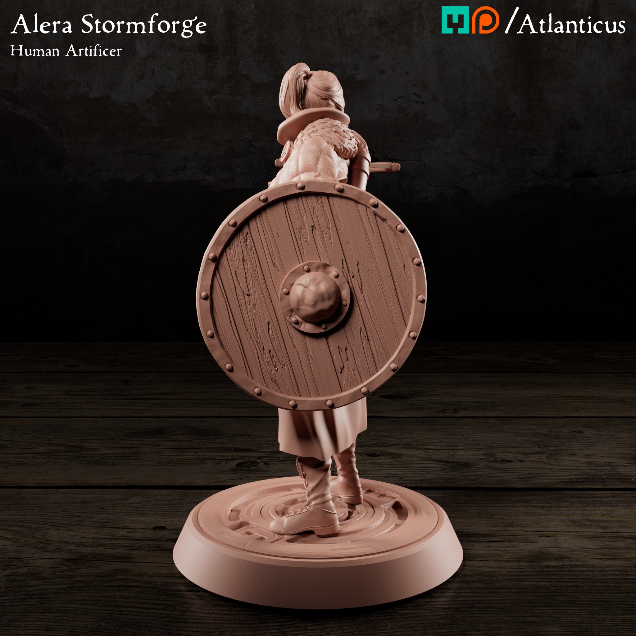 Alera Stormforge w/Hand Crossbow | D&D Miniature – MitzNSimz