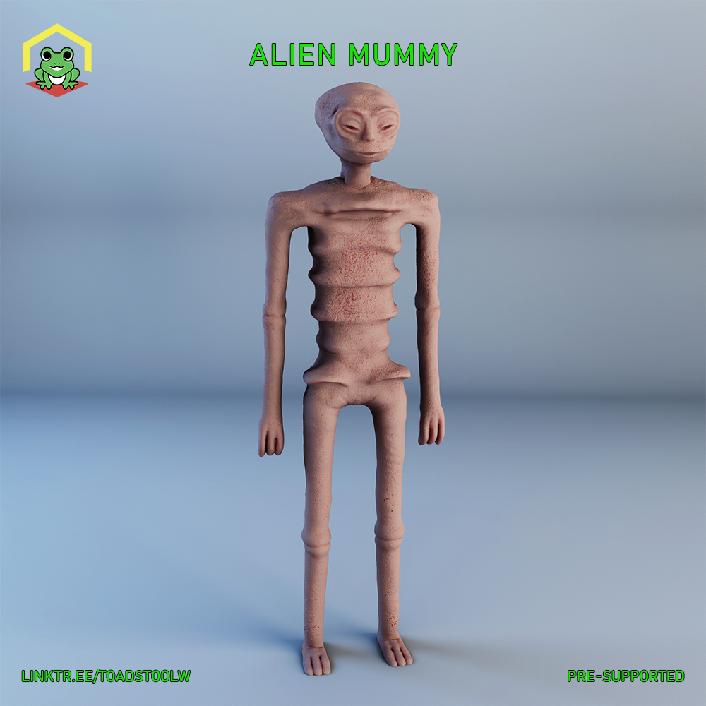 Alien Mummy by The Toadstool Weaver