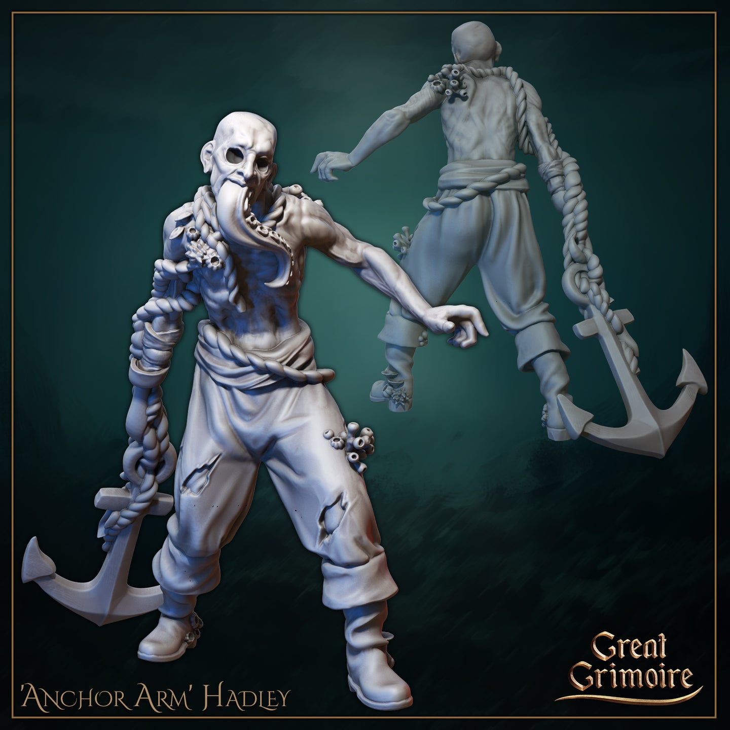 Undead Horde Pirate 01 by Great Grimoire