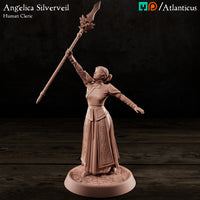 Angelica Silverveil Human Cleric by Atlanticus Arts