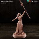 Angelica Silverveil Human Cleric by Atlanticus Arts