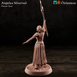 Angelica Silverveil Human Cleric by Atlanticus Arts