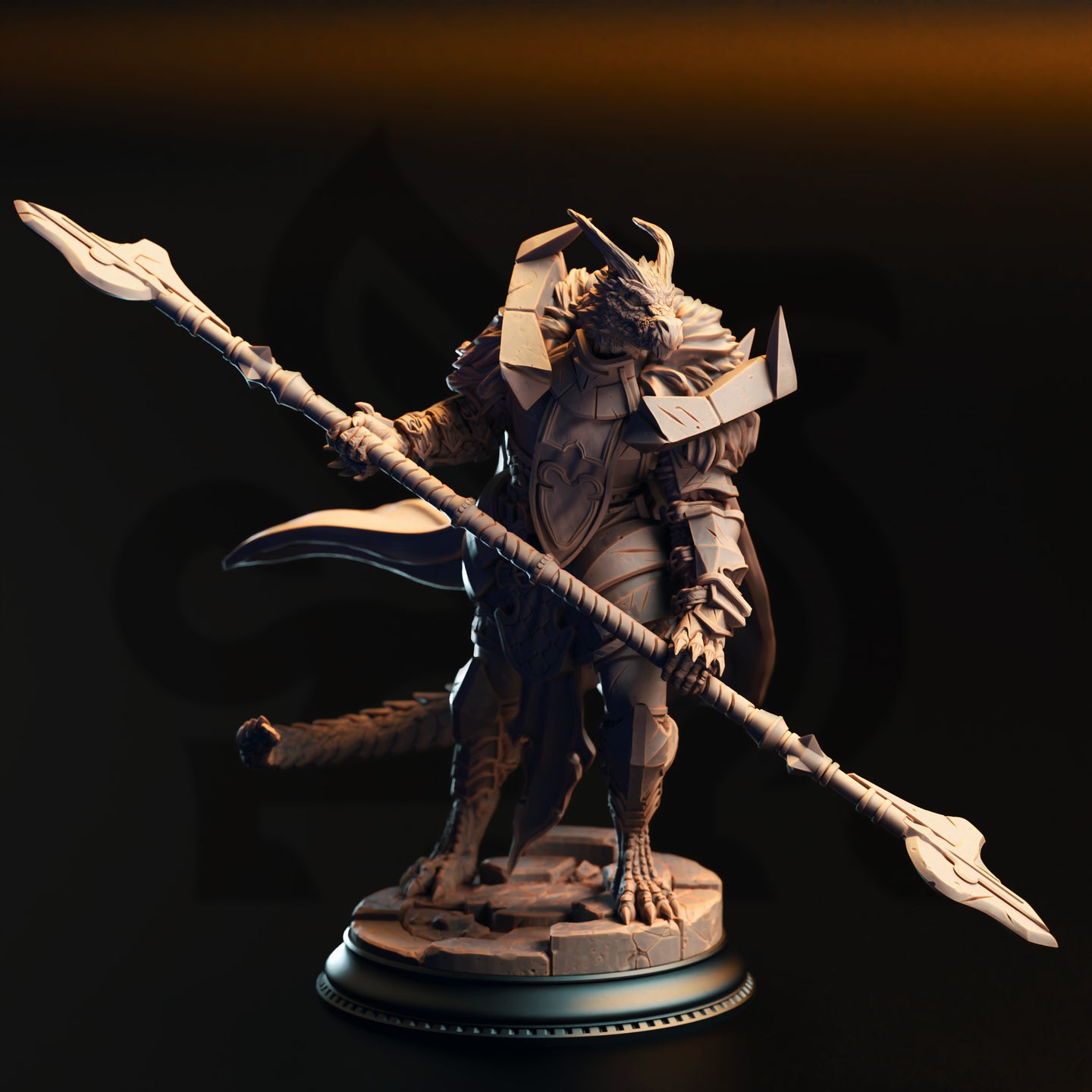 Silver Drabonborn Paladin (Apokris the Resolute) by DM Stash