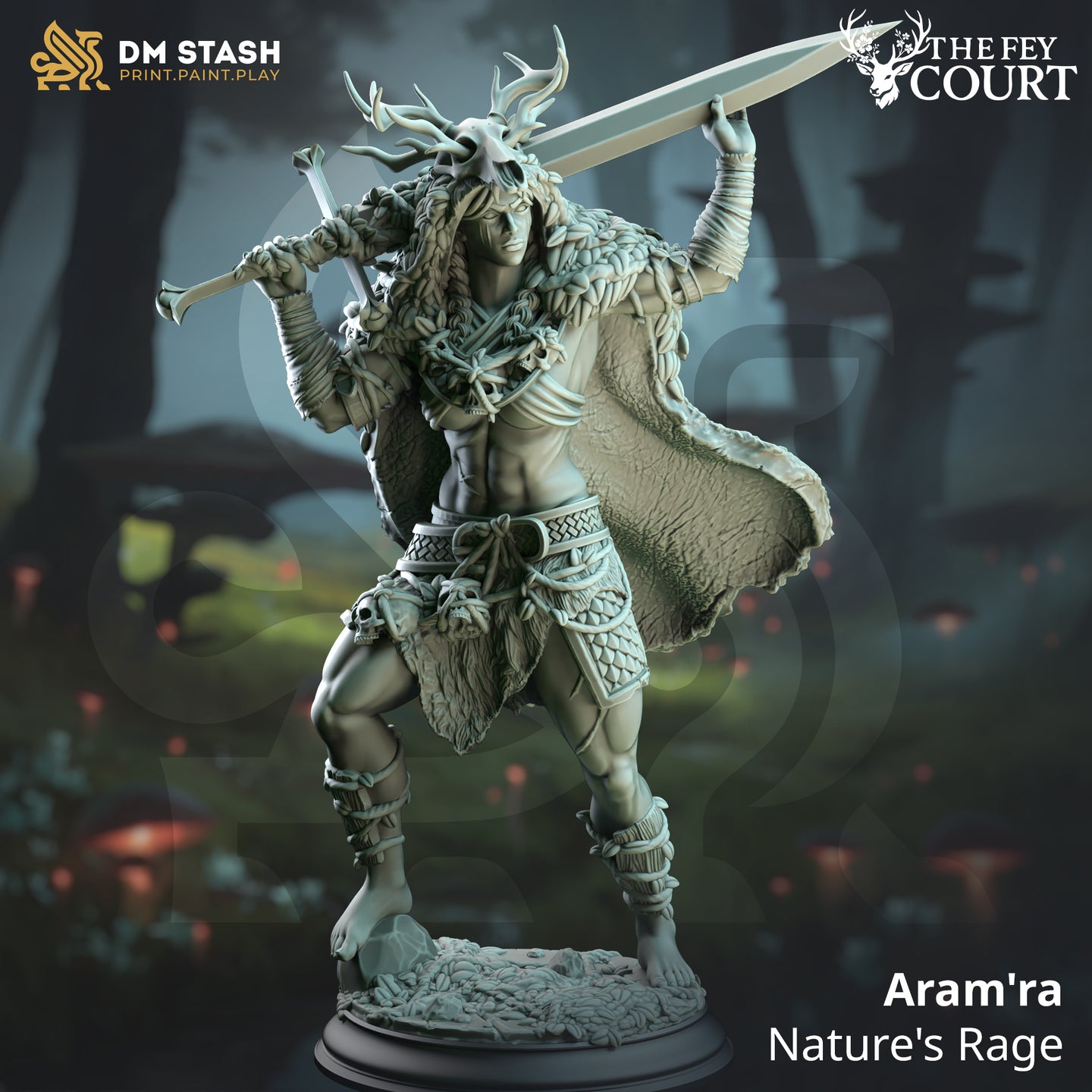 Forest Barbarian (Aram'ra - Nature's Rage) by DM Stash