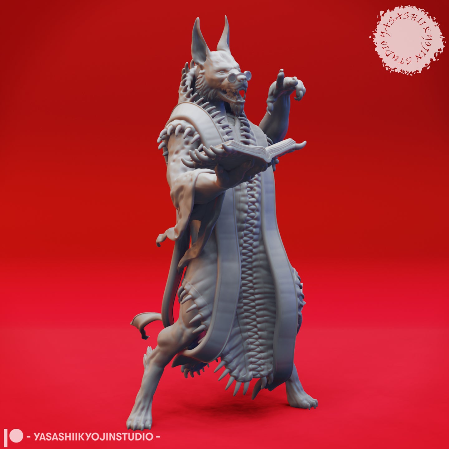 Arcanaloth 01 by Yasashii Kyojin Studios