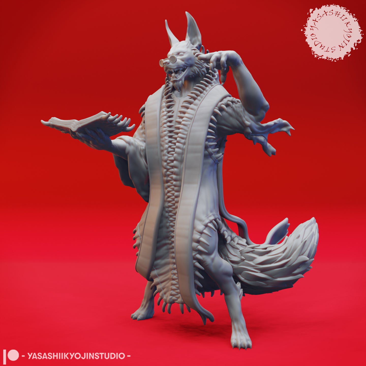 Arcanaloth 01 by Yasashii Kyojin Studios