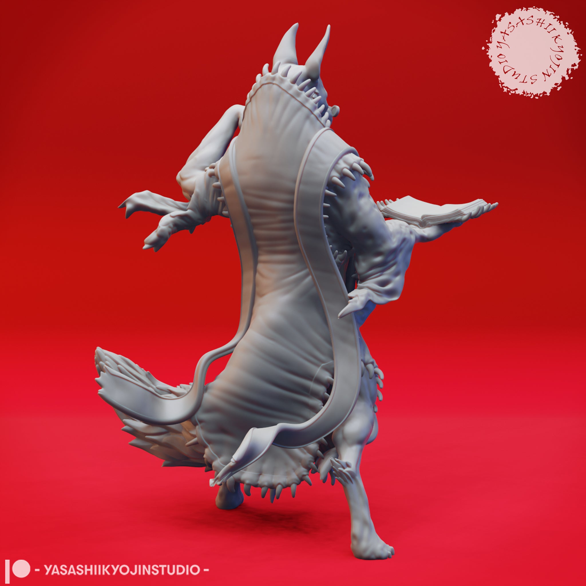Arcanaloth 01 by Yasashii Kyojin Studios