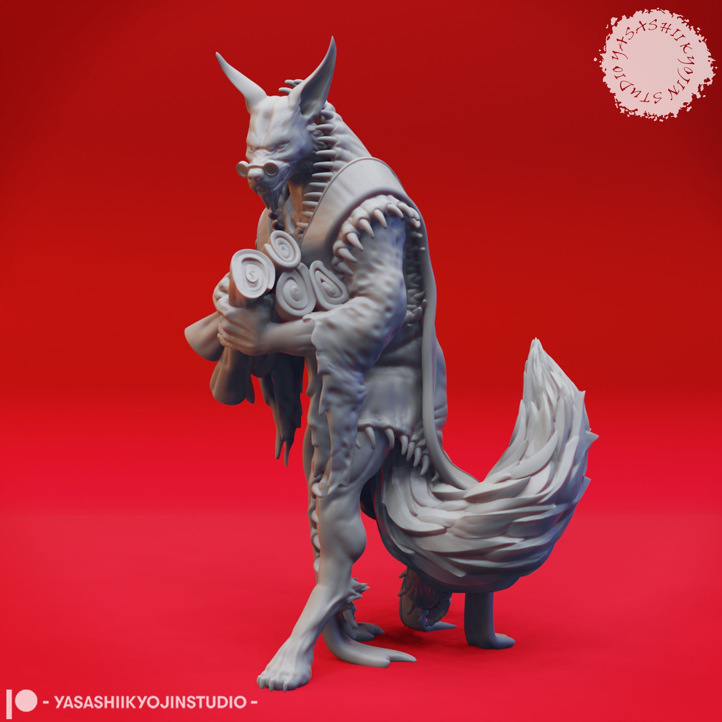Arcanaloth 02 by Yasashii Kyojin Studios