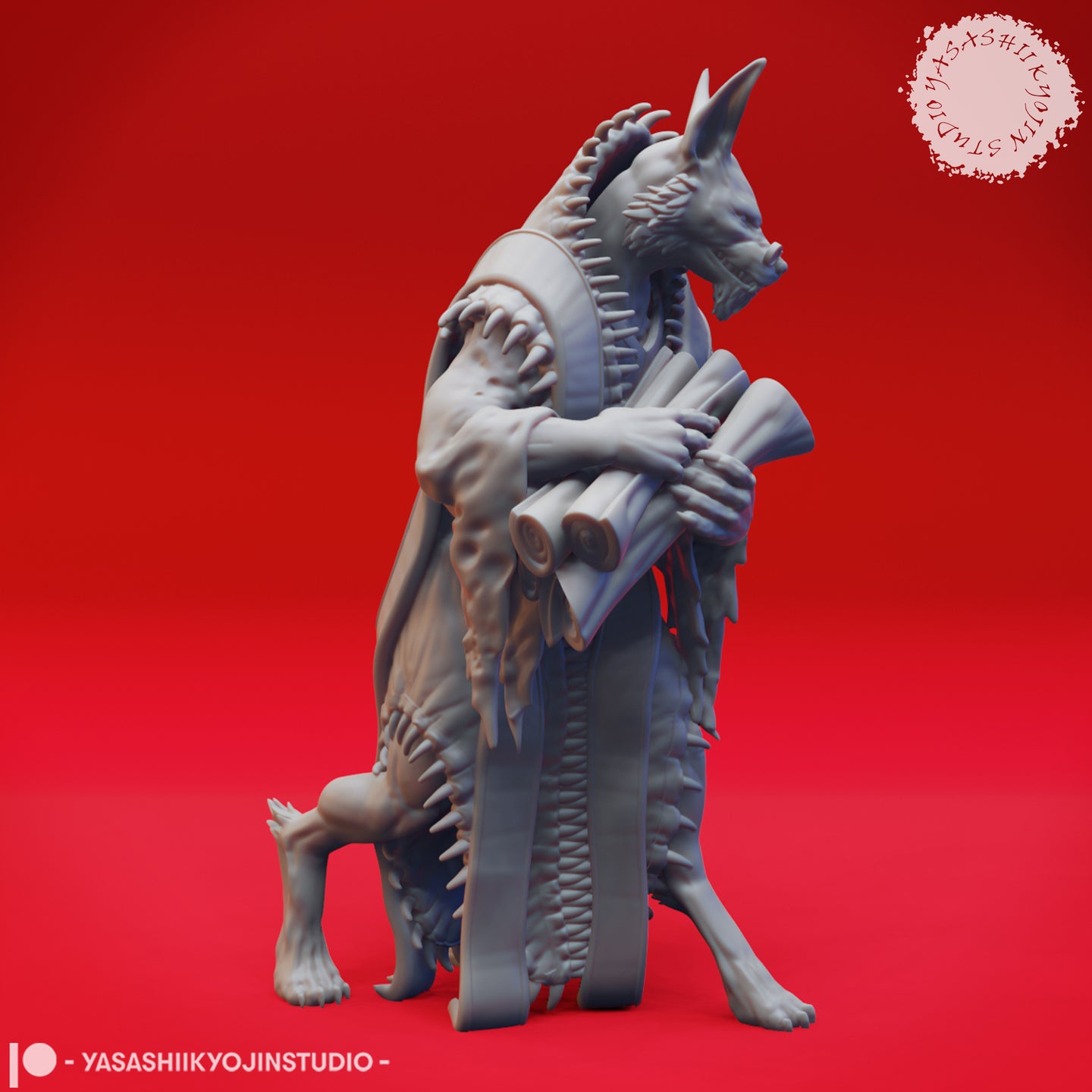 Arcanaloth 02 by Yasashii Kyojin Studios