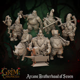 Arcane Dwarven Brotherhood of Seven by Great Grimoire