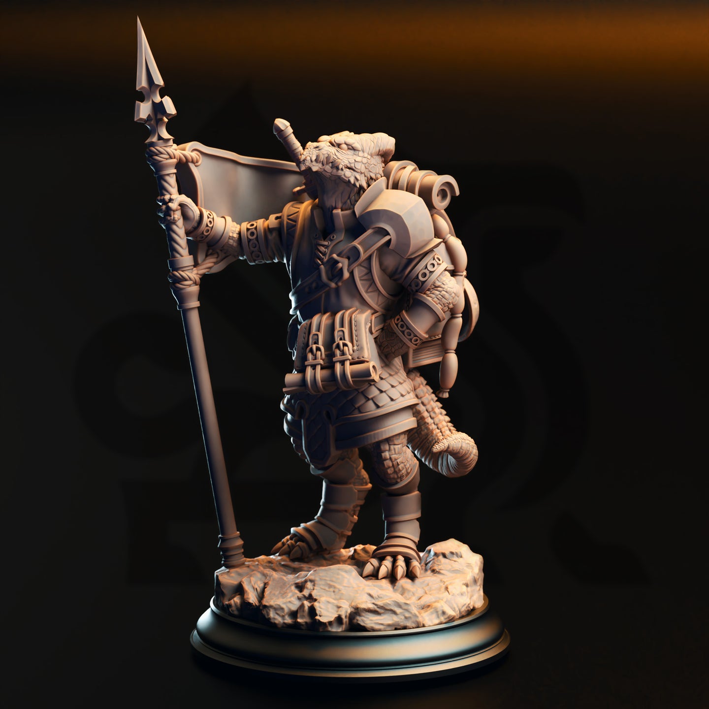 Silver Kobold Squire (Archemen the Stouthearted) by DM Stash