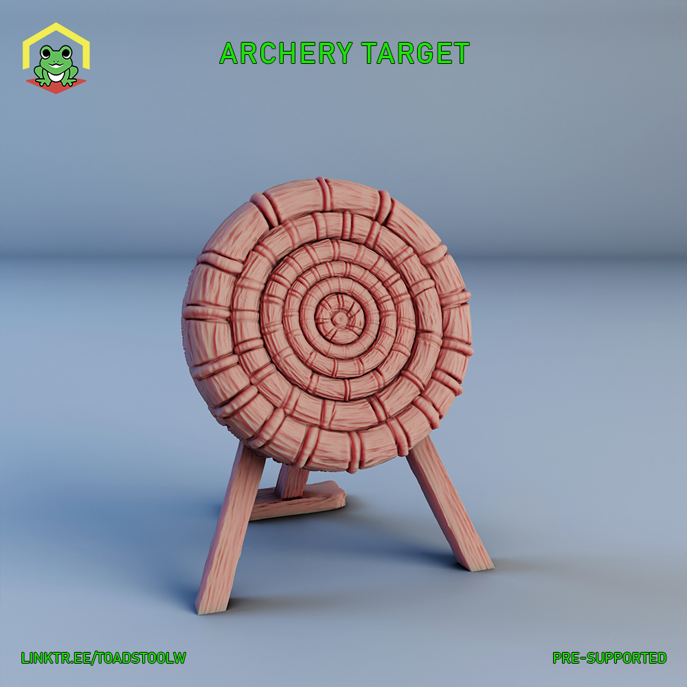 Archery Target by The Toadstool Weaver