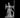 Grey resin render of the Female Archmage miniature — a robed spellcaster in flowing wide-sleeved robes, one hand raised open-palmed and the other gripping a tall forked arcane staff. She wears a tall two-peaked ceremonial headdress and a structured angular chest piece. 32mm scale, unpainted, on a plain round base.
