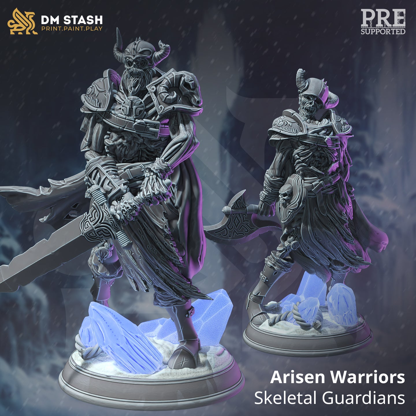 Arisen Warriors - Skeletal Guardians Bundle by DM Stash