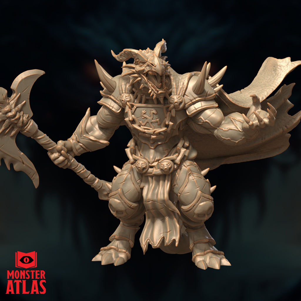 Dragonborn Lord (Arkhan the Cruel) by Monster Atlas