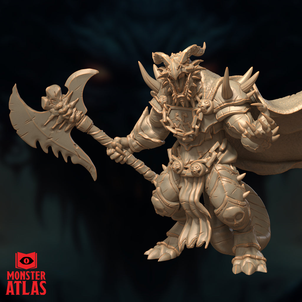 Dragonborn Lord (Arkhan the Cruel) by Monster Atlas