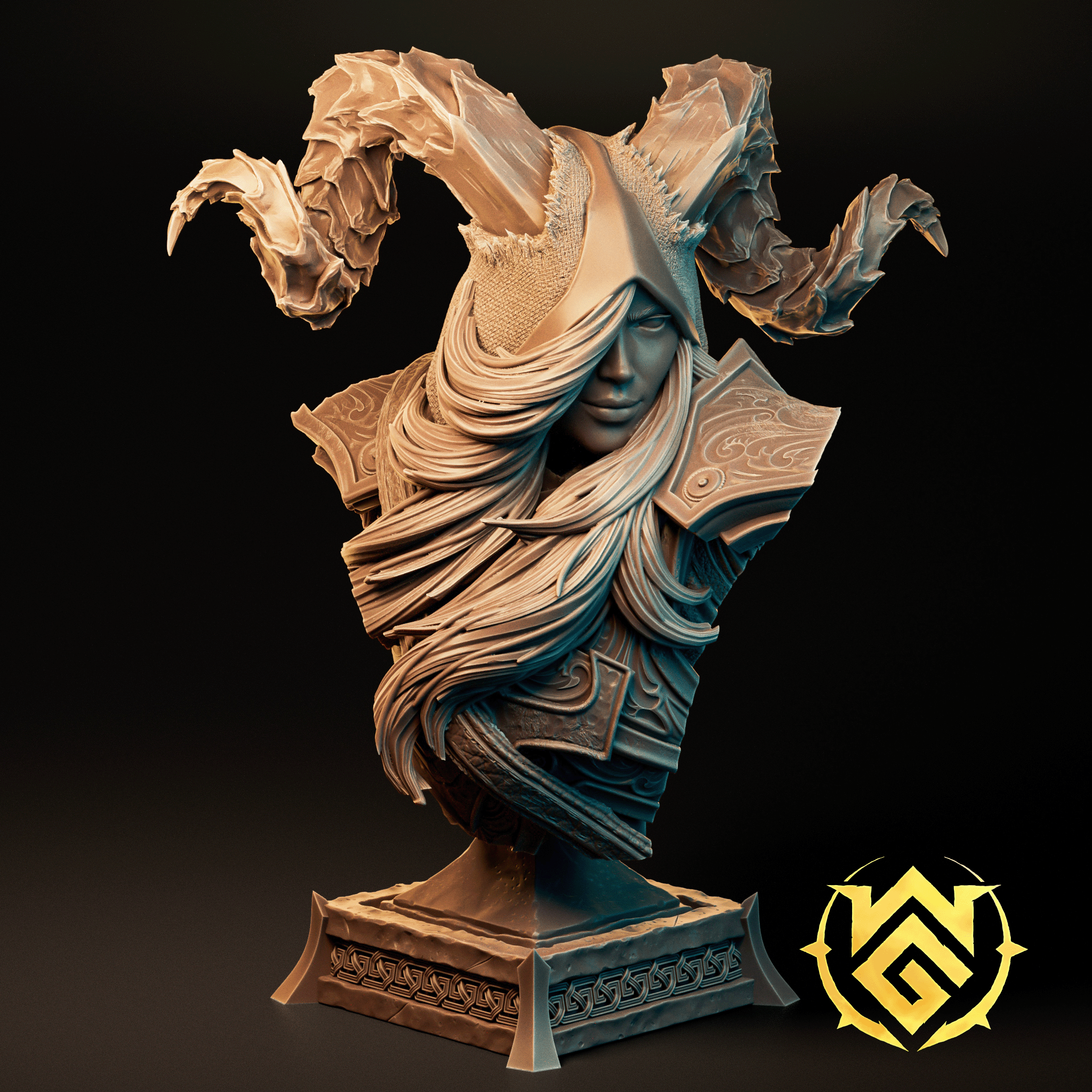 Chaotic Arrow-Wright Bust by The Witchguild