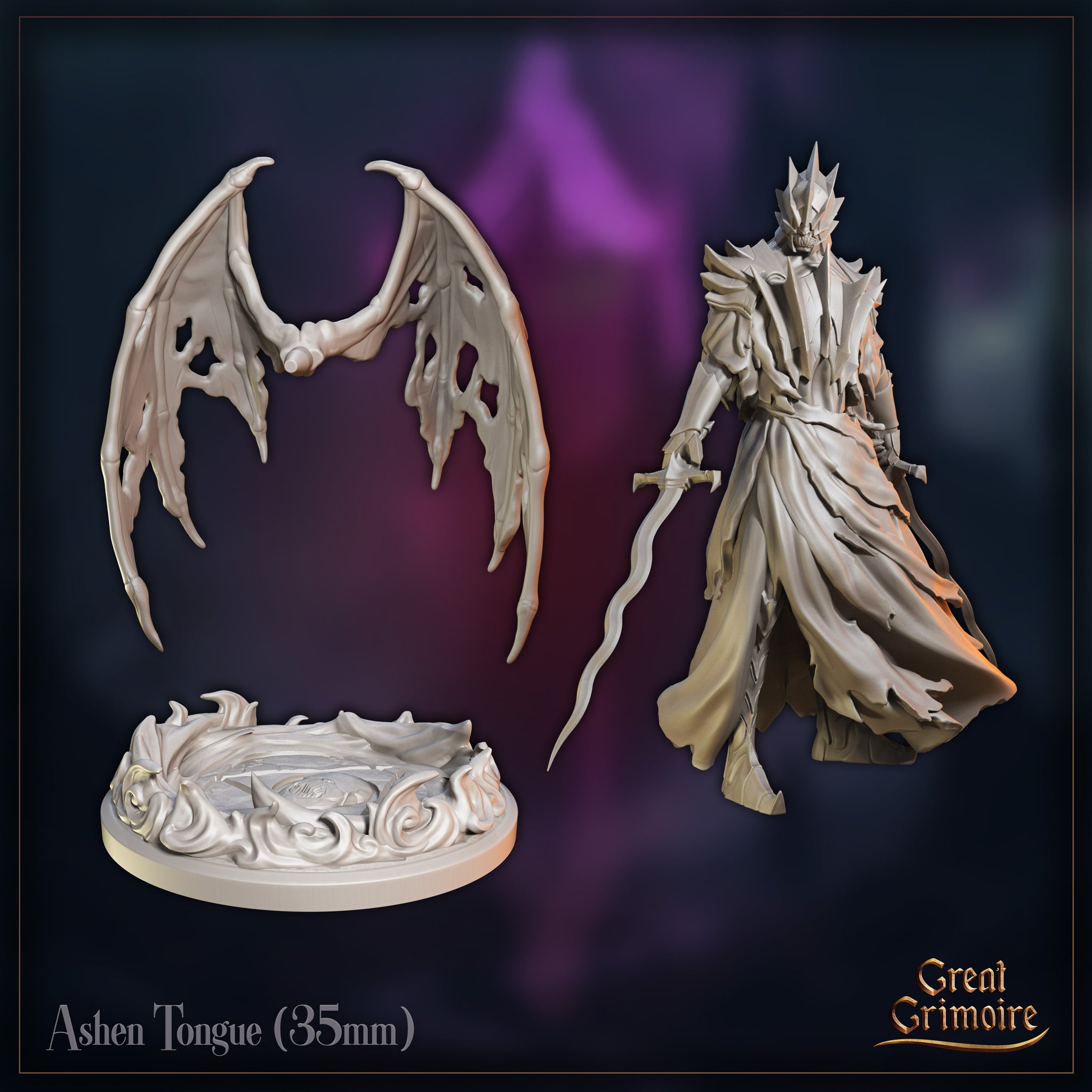 Ashen Tongue by Great Grimoire