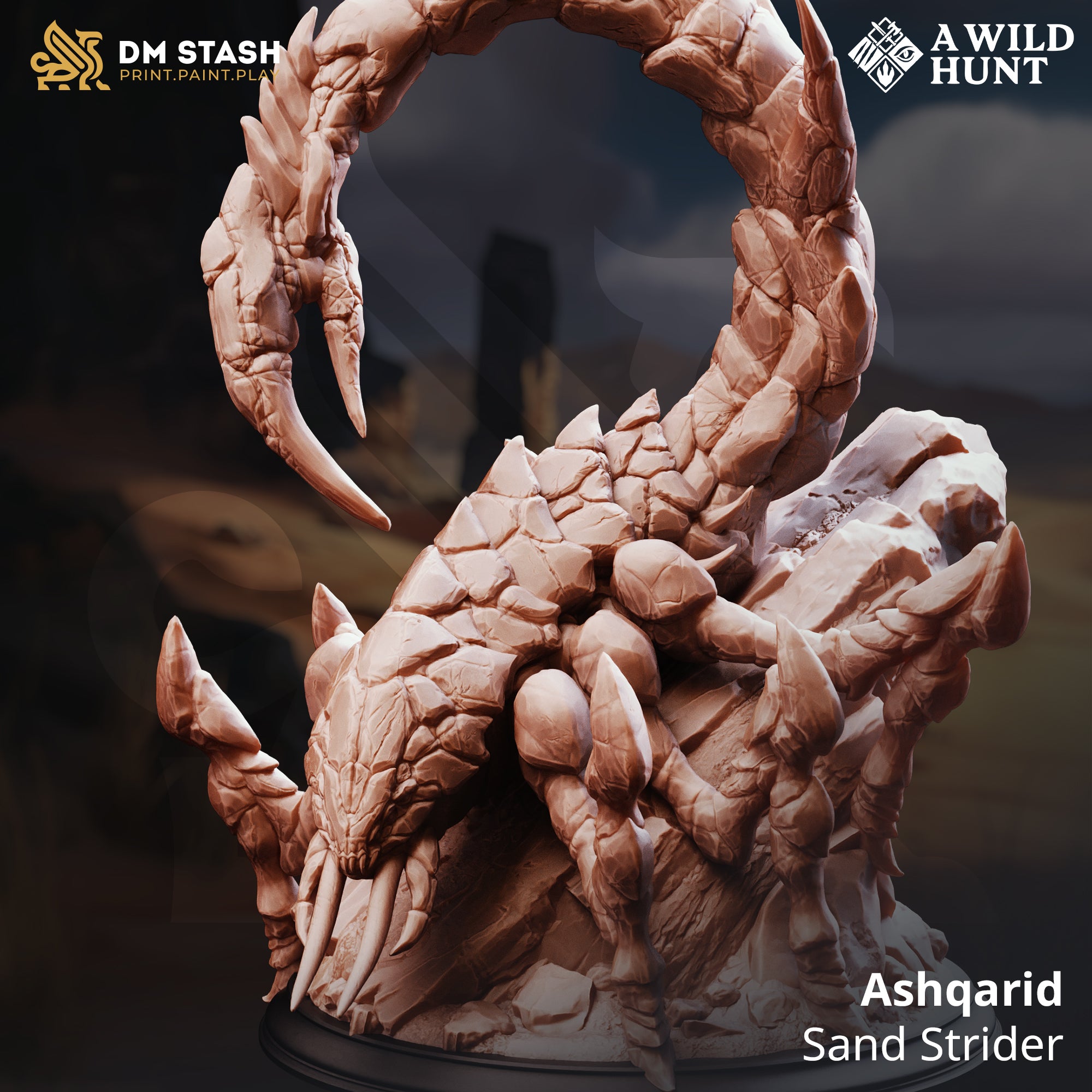 Sand Strider - Giant Scorpion (Ashqarid) by DM Stash
