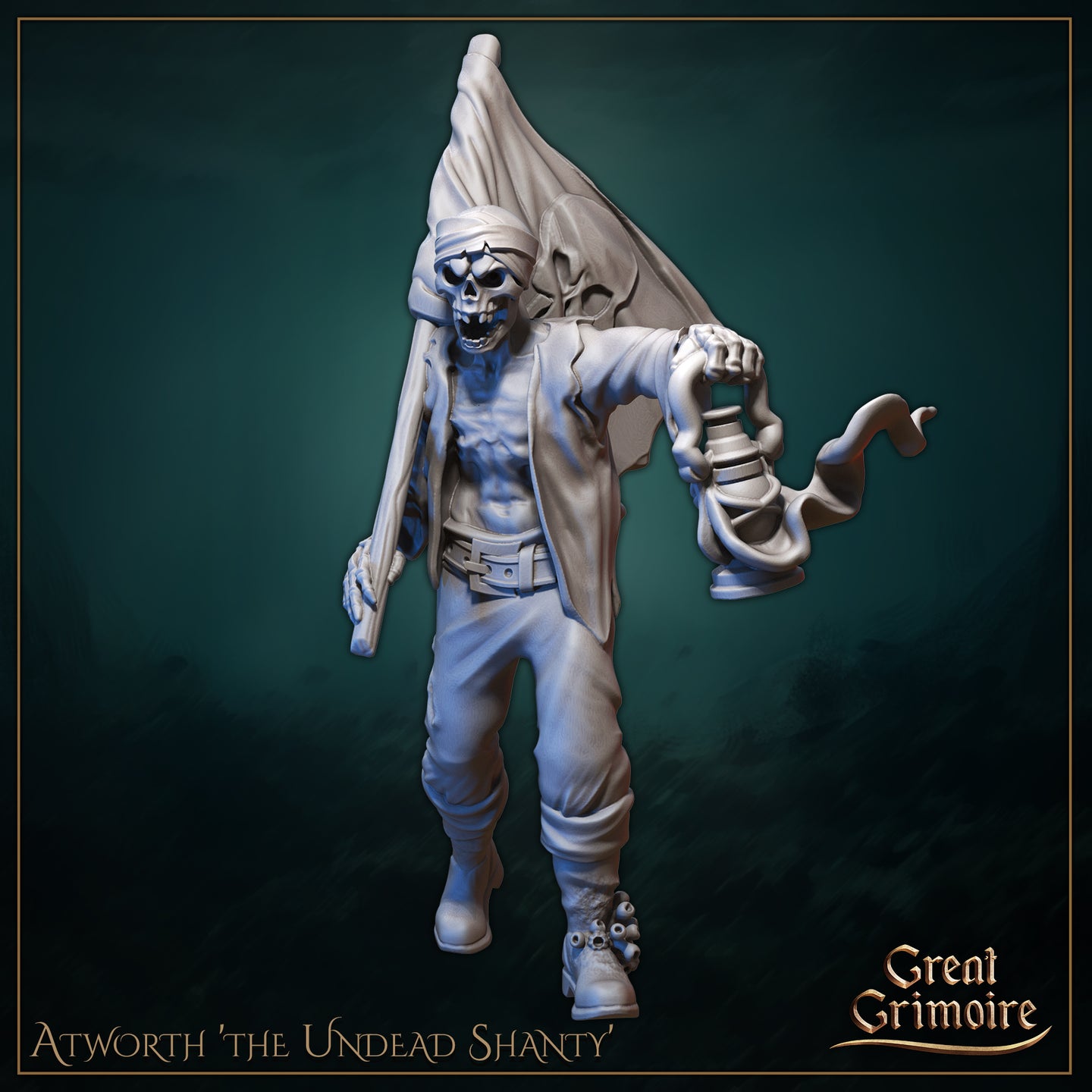 Undead Horde Pirate 05 by Great Grimoire