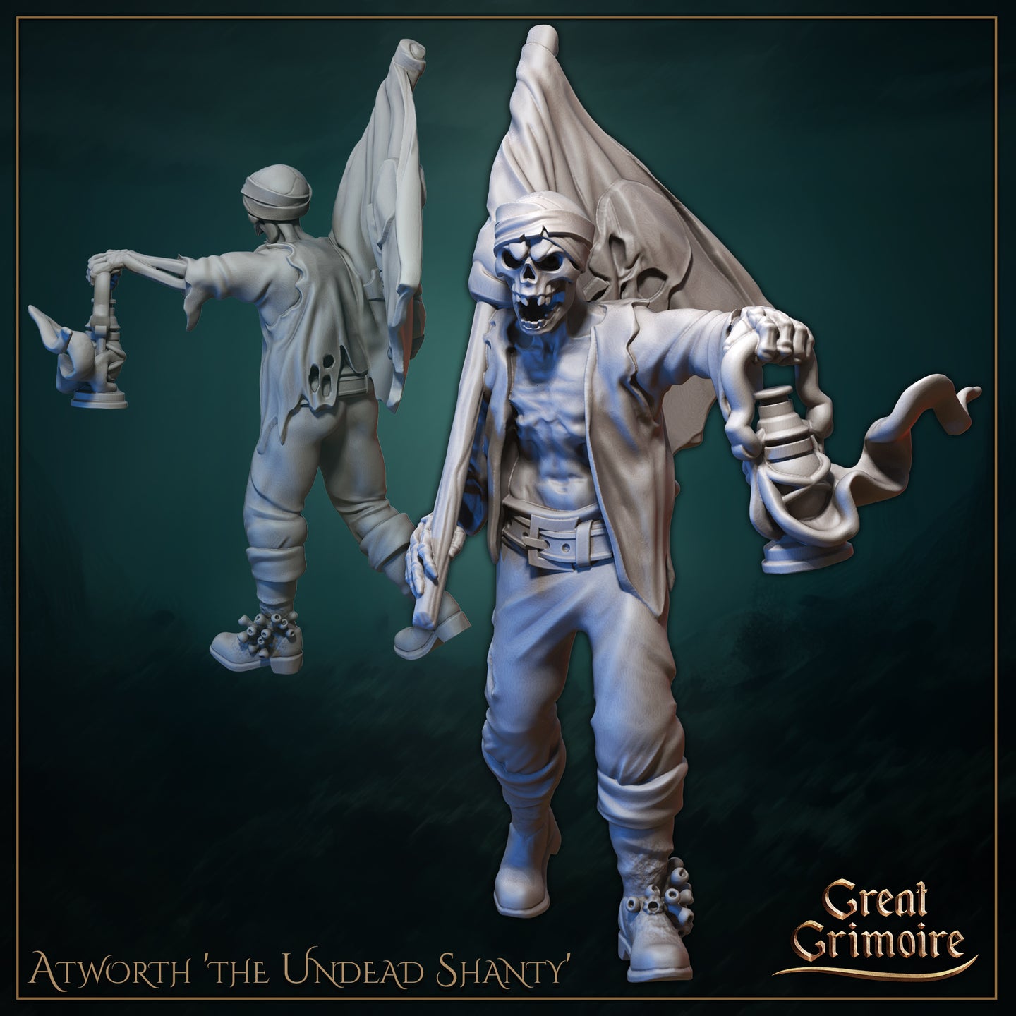 Undead Horde Pirate 05 by Great Grimoire