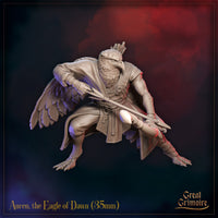 Auren, the Eagle of Dawn - Birdfolk Ranger by Great Grimoire