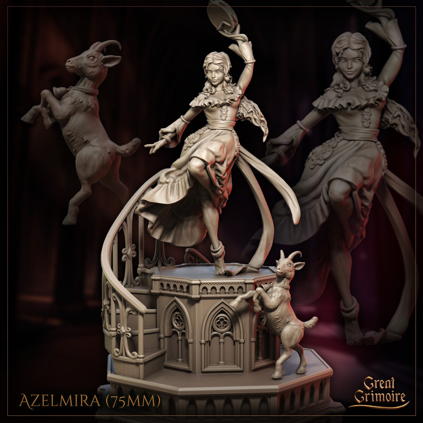 Azelmira Dancing on Stage by Great Grimoire