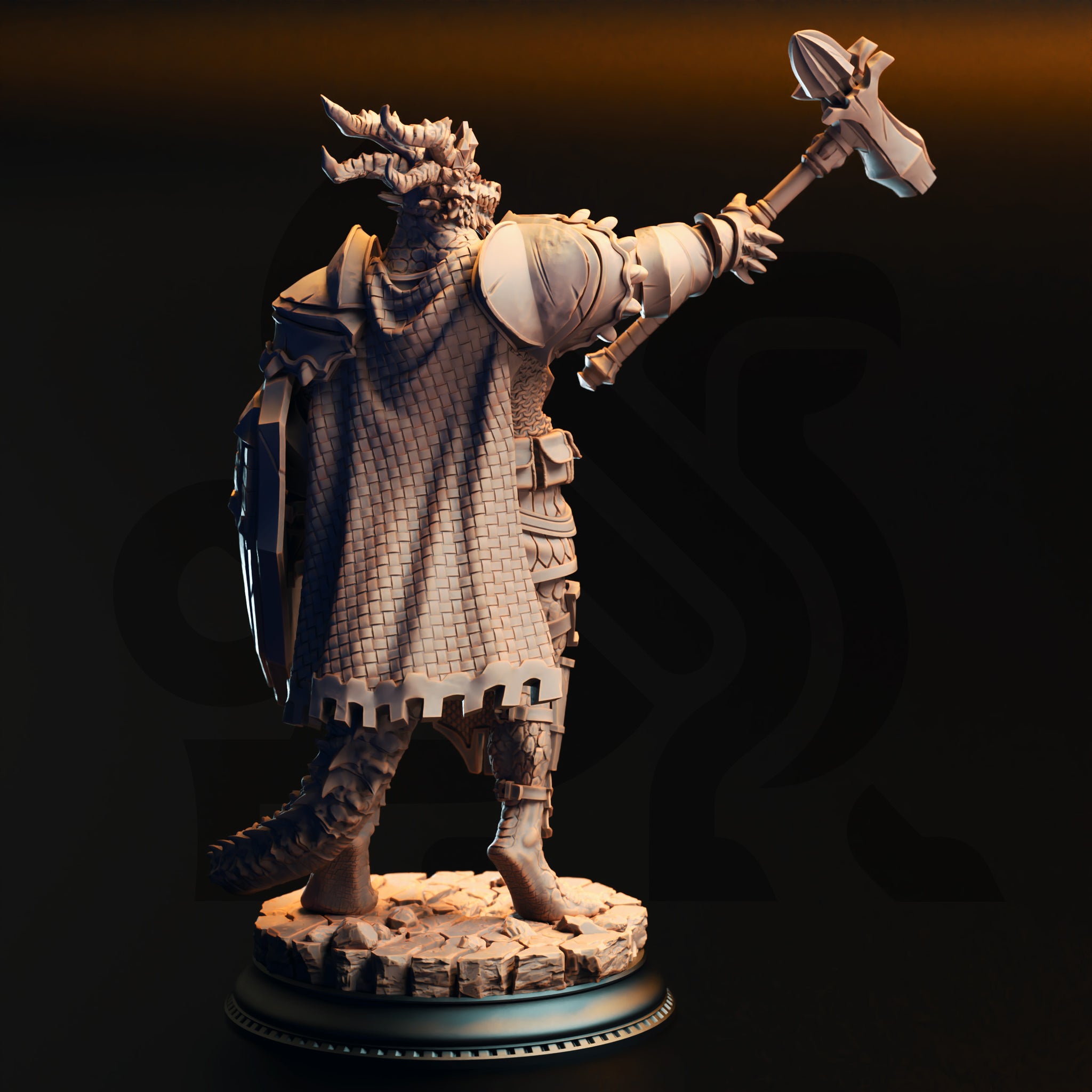 Silver Dragonborn Knights Bundle by DM Stash