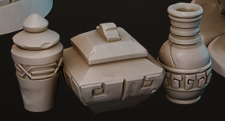 Aztec Pots Bundle by Galaad Miniatures