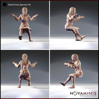 Seated Arena Spectator Bundle by Novaminis