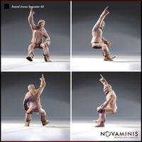 Seated Arena Spectator Bundle by Novaminis