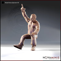 Seated Arena Spectator Bundle by Novaminis