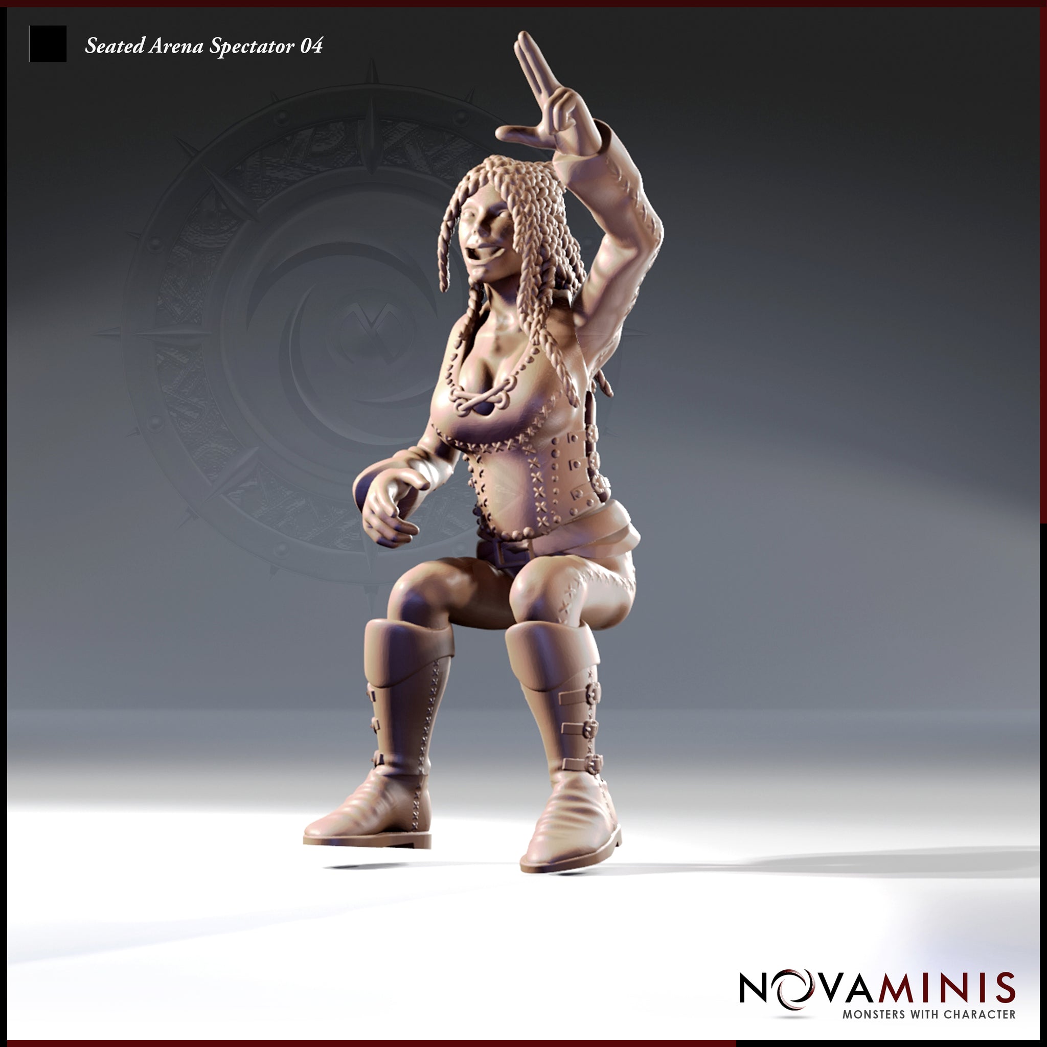 Seated Arena Spectator Bundle by Novaminis