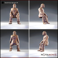 Seated Arena Spectator Bundle by Novaminis