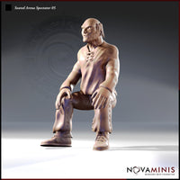 Seated Arena Spectator Bundle by Novaminis