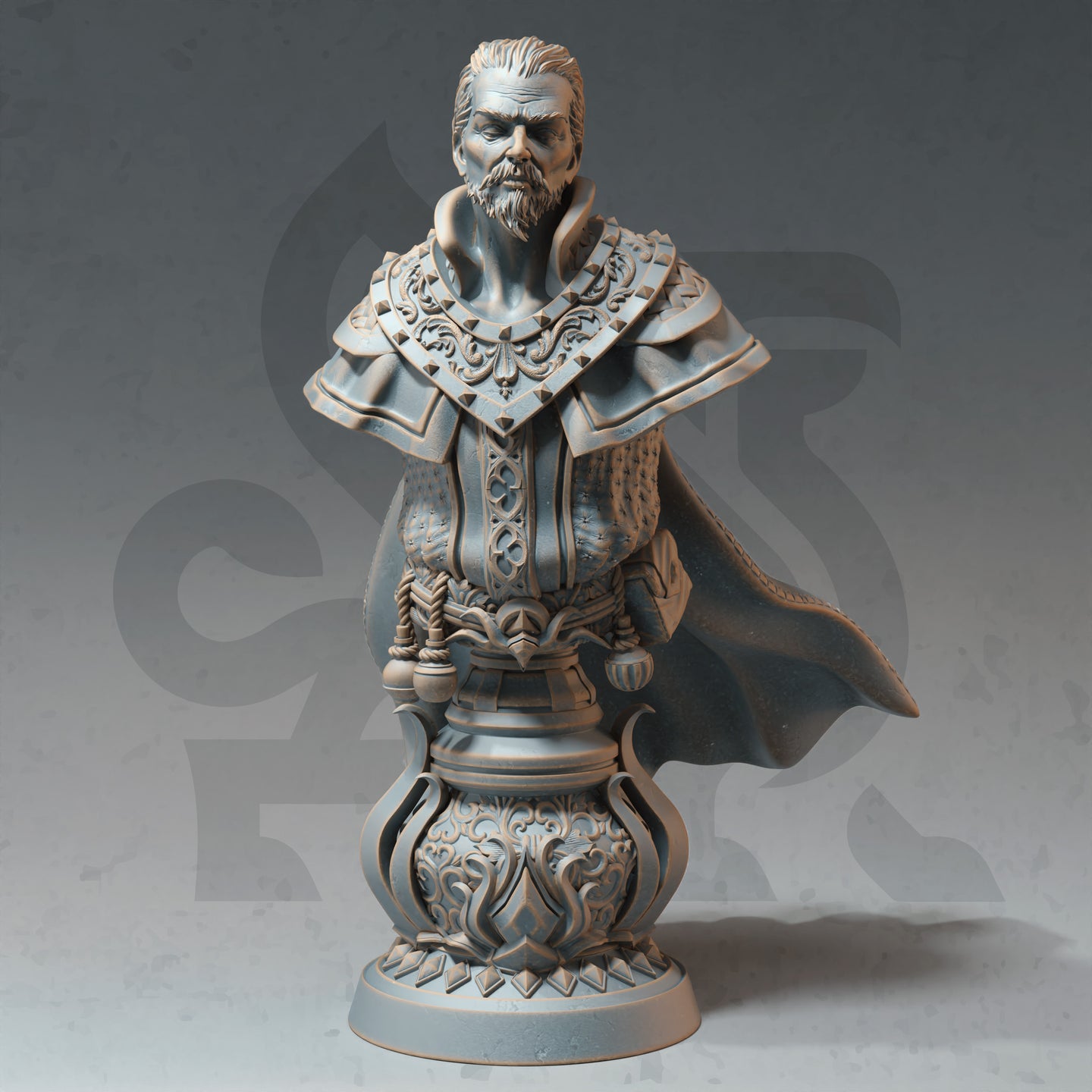 Wizard (Barandir) Bust  by DM Stash
