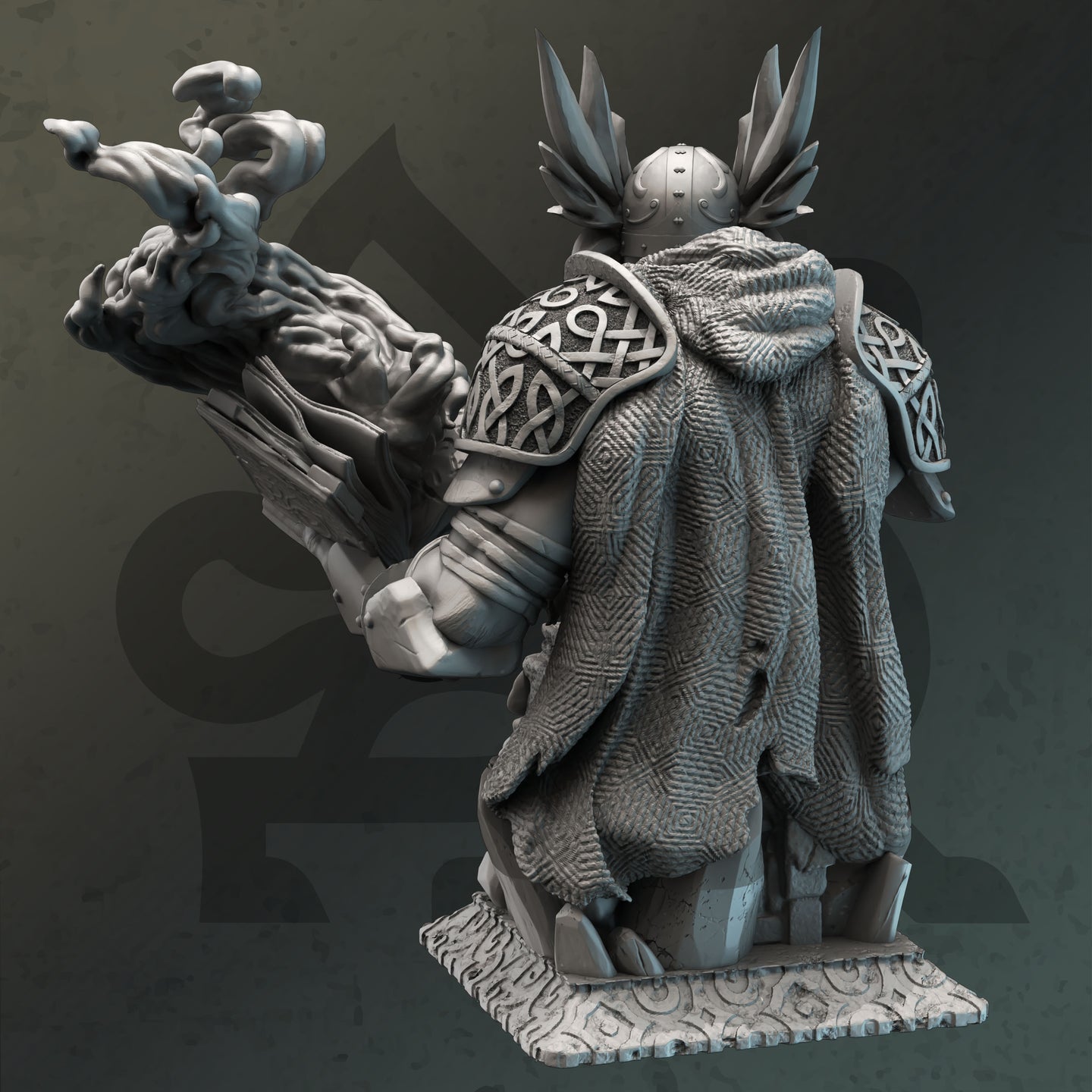 War Cleric (Gorozoi) Bust  by DM Stash