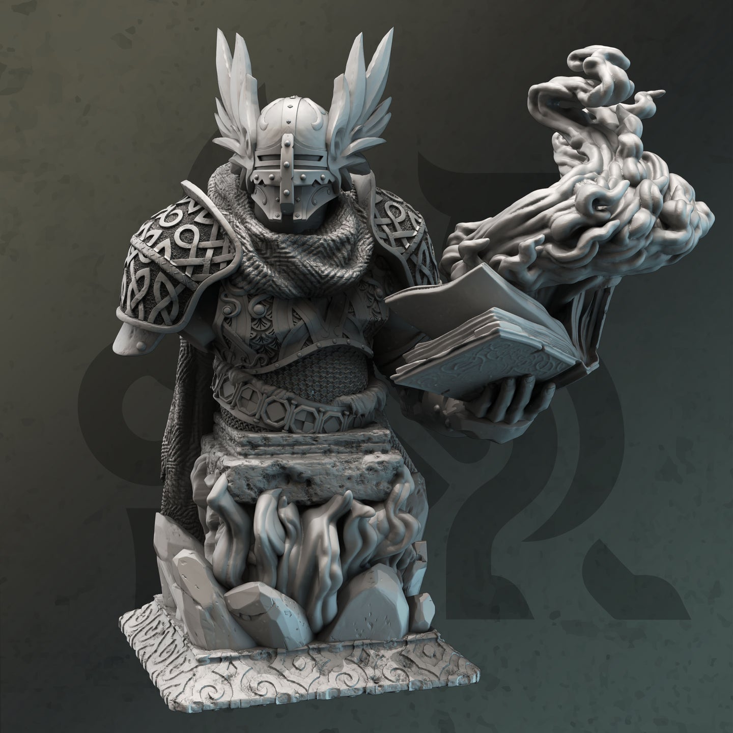 War Cleric (Gorozoi) Bust  by DM Stash