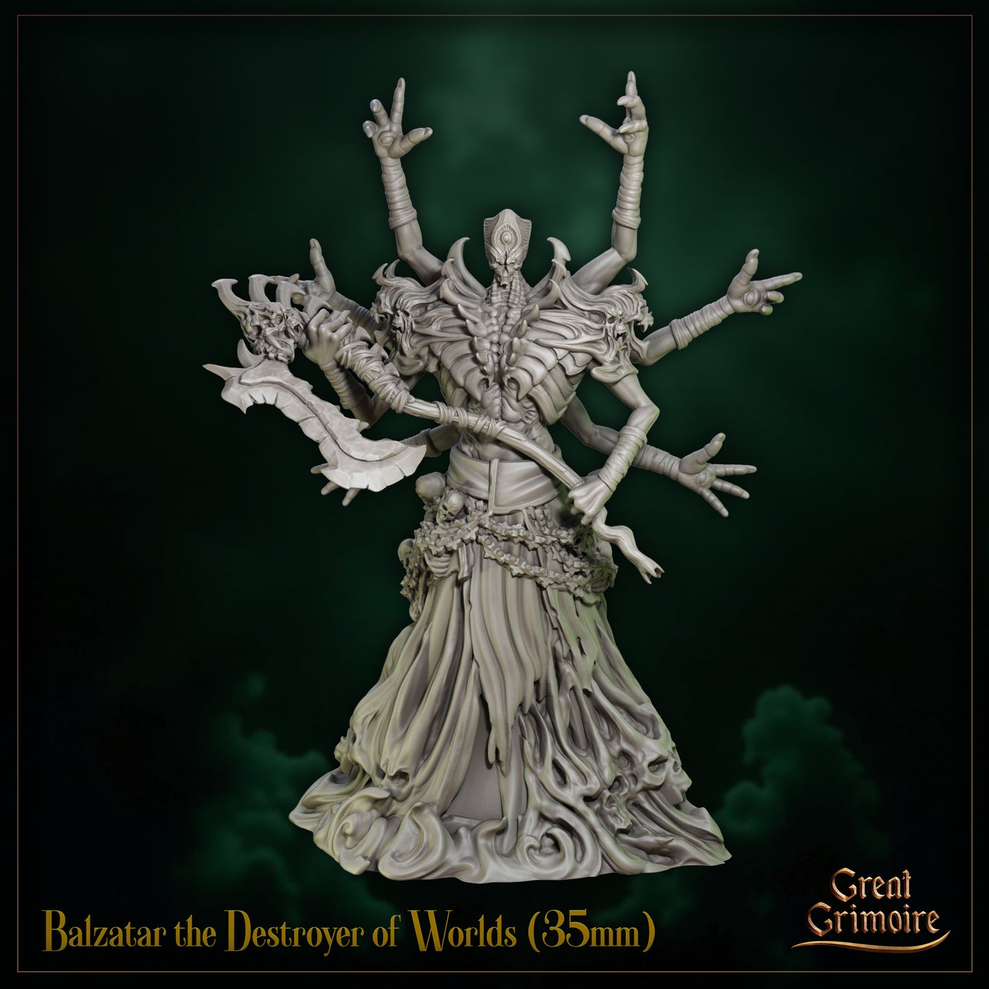 Balzatar the Destroyer of Worlds by Great Grimoire