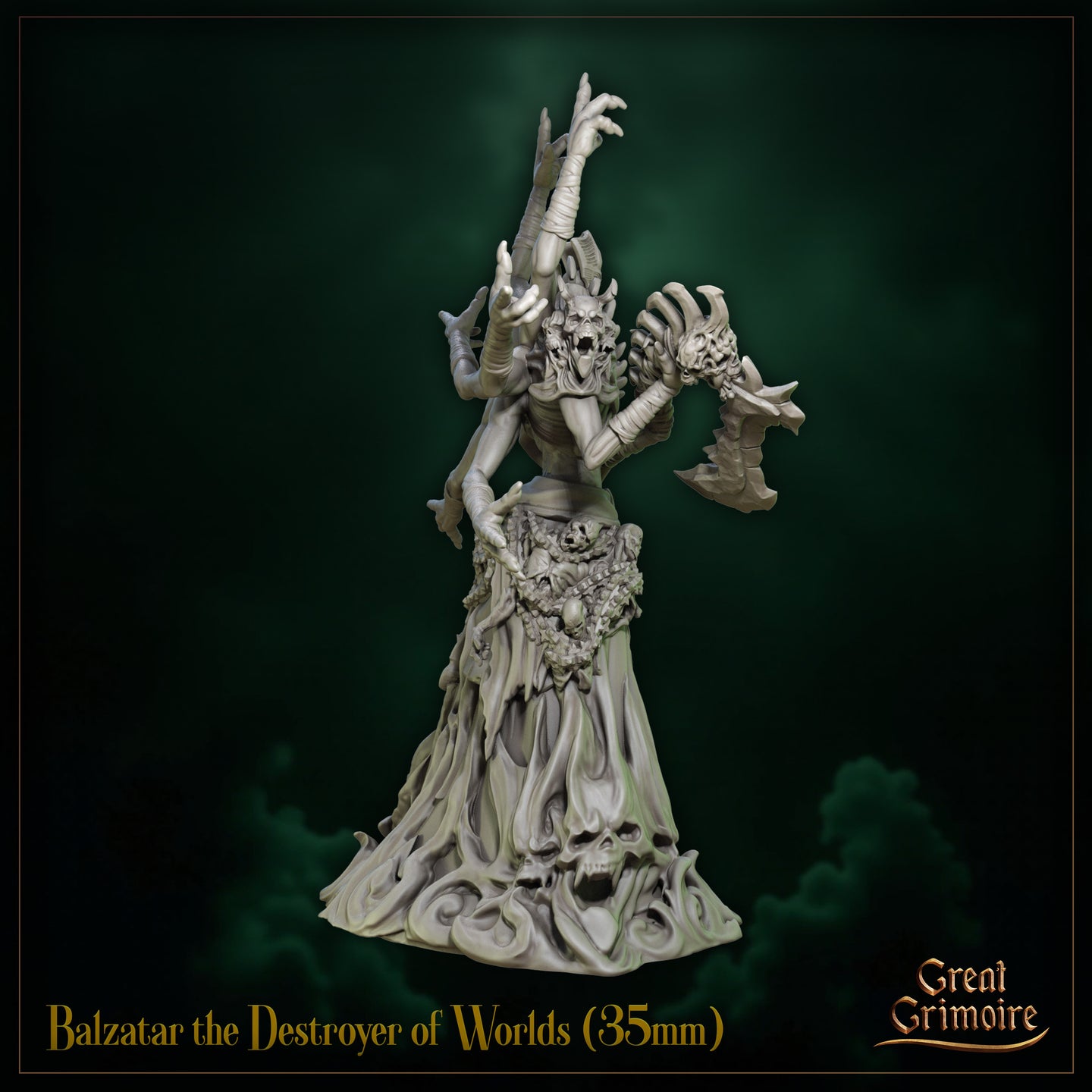 Balzatar the Destroyer of Worlds by Great Grimoire