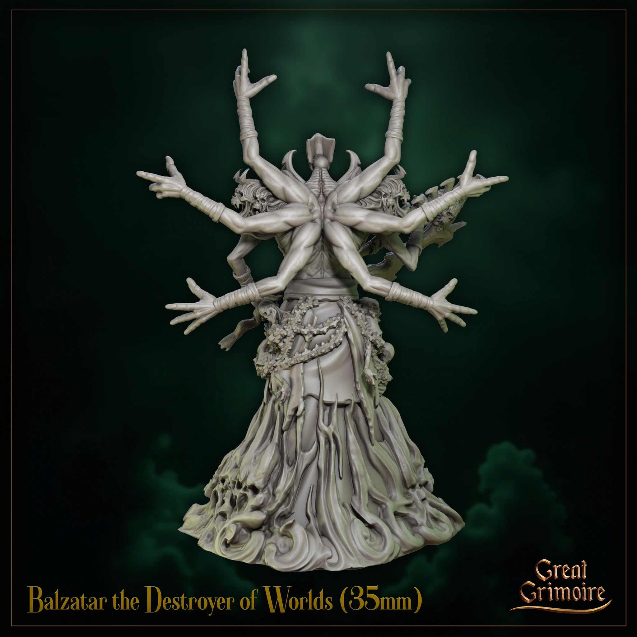Balzatar the Destroyer of Worlds by Great Grimoire