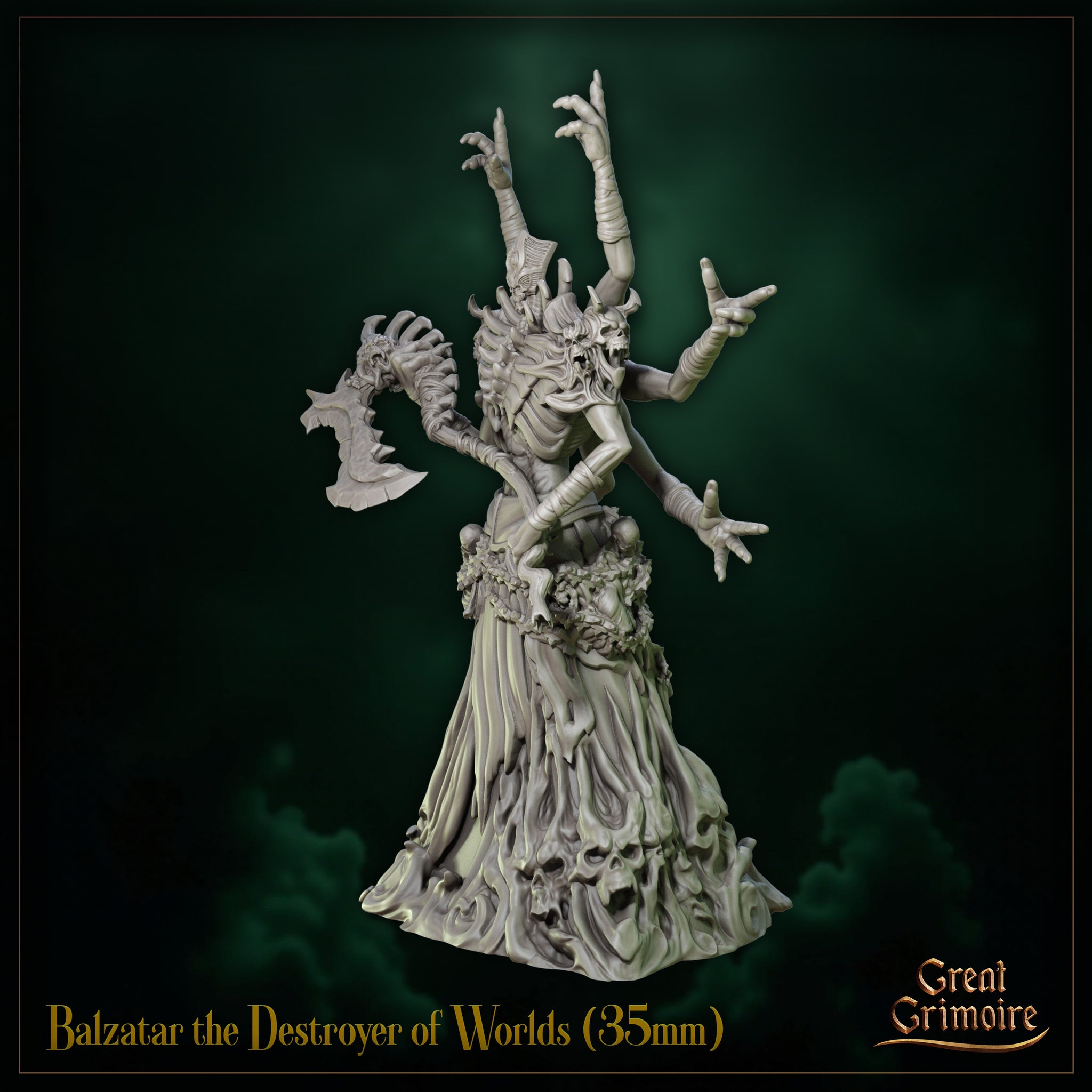 Balzatar the Destroyer of Worlds by Great Grimoire