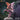 Battle Bell Fairy Knight by DM Stash — rear view showing the two large segmented butterfly wings spread wide, billowing cloak with floral detail, and the armoured back of the figure balanced on a sword-pillar base.