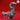Grey resin 3D printed Behir miniature by Yasashii Kyojin Studios — large serpentine creature with twelve legs, curved horns, and open jaws posed in a rearing roar against a red background